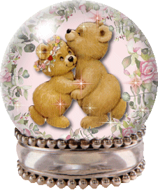 globe nounours calins